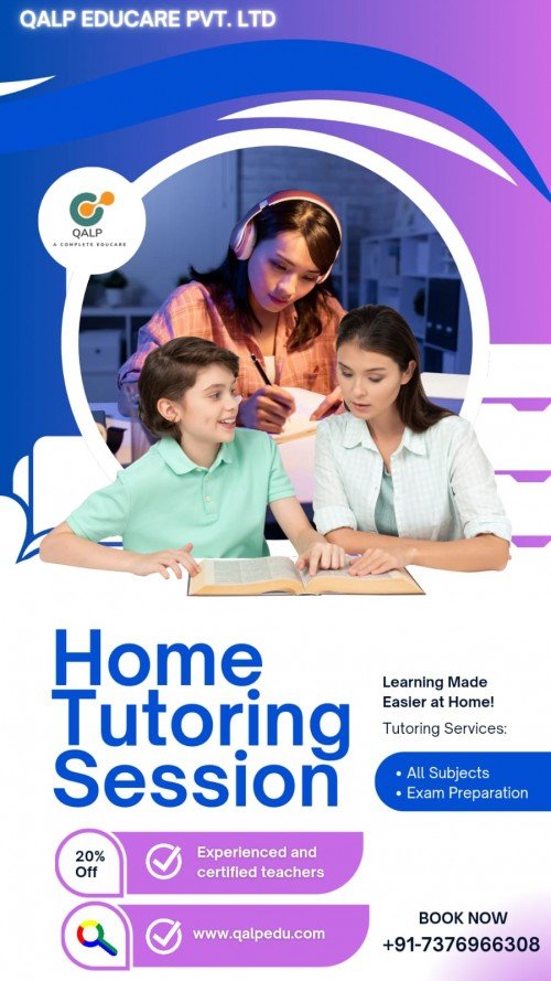 Tuition Teacher at Home in Varanasi – QALP Educare